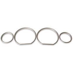 Рингове за табло BMW E36 (1991-1999) - матирани / сребристи