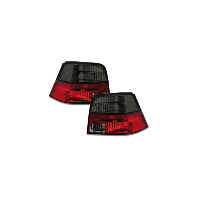 Кристални стопове за Golf 4 (1997-2003) - черен хром