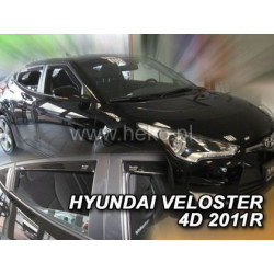 Ветробрани за HYUNDAI VELOSTER (2011+) Coupe - 2бр. предни и 1бр. заден десен