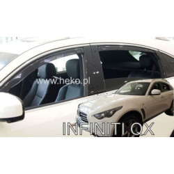 Ветробрани за INFINITI FX/QX (2008+) 5 врати - 4бр. предни и задни