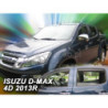 Ветробрани за ISUZU D-MAX (2012+) 4 врати - 4бр. предни и задни