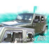 Ветробрани за Jeep Wrangler (2007+) 5 врати - 4бр. предни и задни
