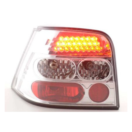 Диодни стопове за Golf 4  -  хром