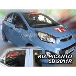 Ветробрани за KIA PICANTO (2011-2017) 5 врати - 4бр. предни и задни