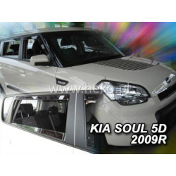 Ветробрани за KIA SOUL (2009-2014) 5 врати - 4бр. предни и задни
