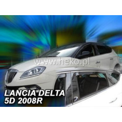 Ветробрани за LANCIA DELTA (2008+) 5 врати - 4бр. предни и задни
