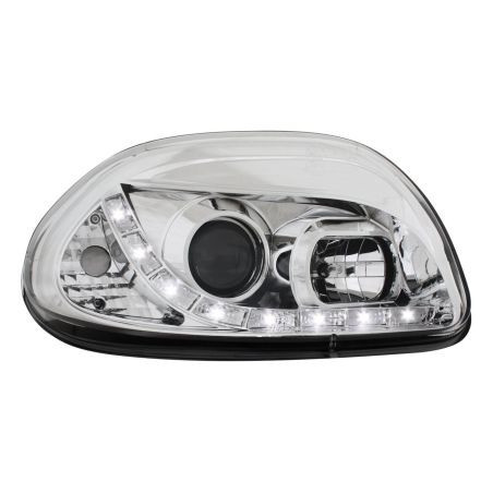 Кристални фарове DEVIL EYES RENAULT CLIO 2 (98-00) - хром