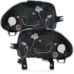 Кристални фарове DEVIL EYES RENAULT CLIO 2 (98-00) - хром