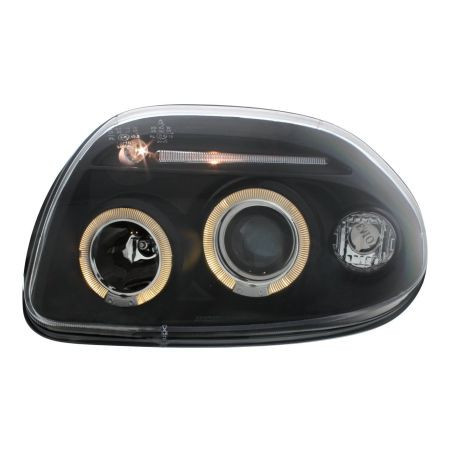 Кристални фарове ANGEL EYES RENAULT CLIO 2 (98-01) - черни