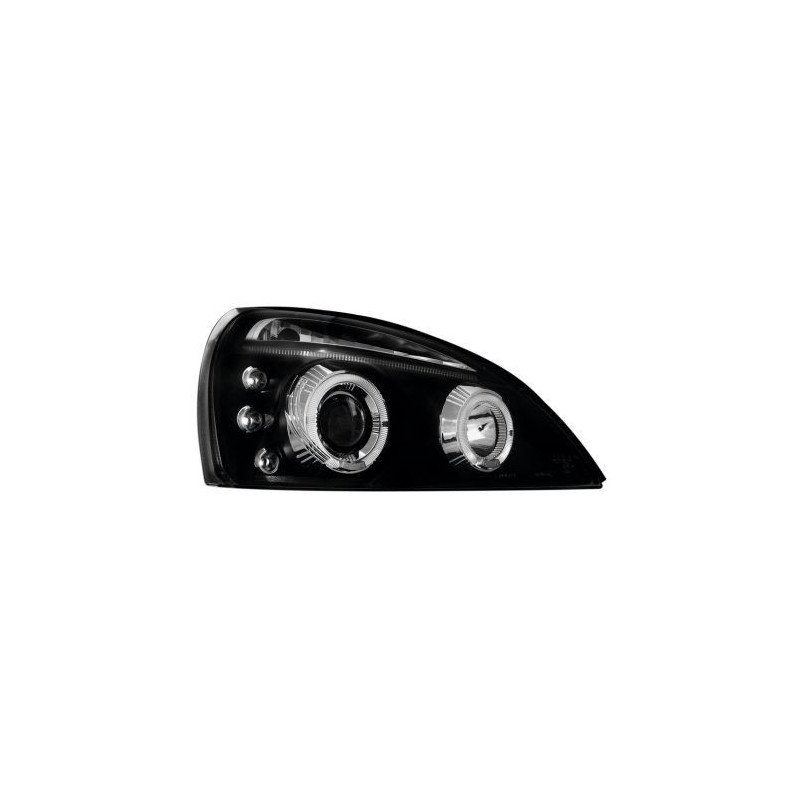 Кристални фарове ANGEL EYES RENAULT CLIO MK3(01-05) - черни