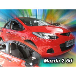 Ветробрани за MAZDA 2 (2009-2014) 5 врати - 4бр. предни и задни