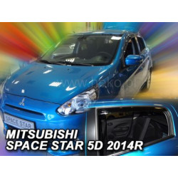 Ветробрани за MITSUBISHI SPACE STAR (2014+) 5 врати - 4бр. предни и задни