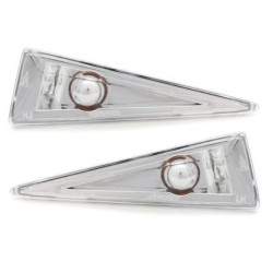 Кристални мигачи за Renault Megan (2002-2005)  / Espace (02+) / Scenic (02+) - хром