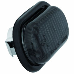 Кристални мигачи - черен хром