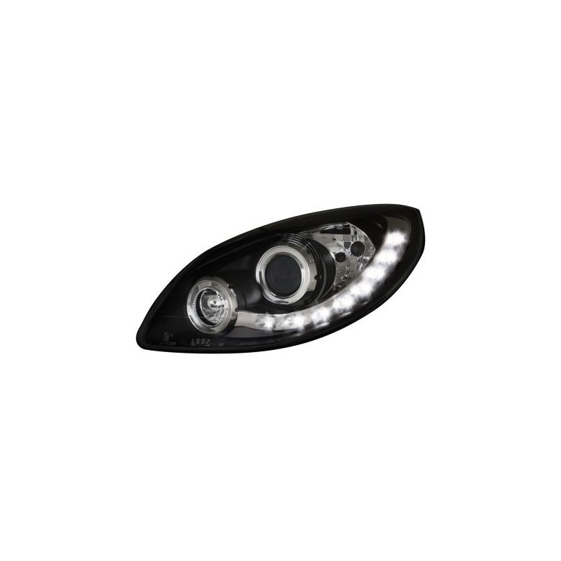Кристални фарове RENAULT TWINGO (2007+) - черни