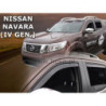 Ветробрани за NISSAN NAVARA (2014+) 4 врати - 4бр. предни и задни