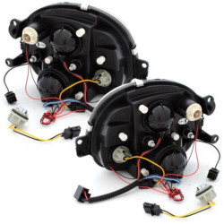 Кристални фарове Renault Twingo (92-98) - хром