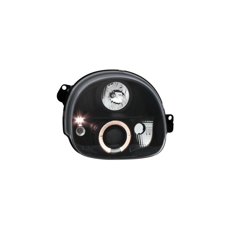 Кристални фарове Renault  Twingo (1992-2006) - черни