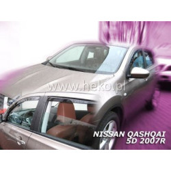 Ветробрани за NISSAN QASHQAI (2007-2013) 5 врати - 4бр. предни и задни