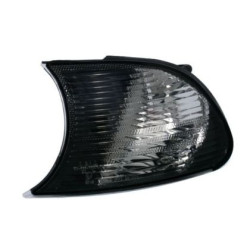 Кристални мигачи до фара BMW E46 купе / кабрио (2001-2003) - затъмнени