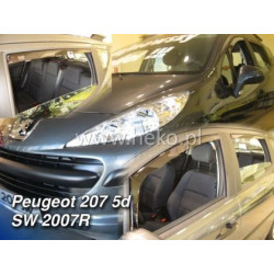 Ветробрани за PEUGEOT 207 (2006+) 5 врати - 4бр. предни и задни