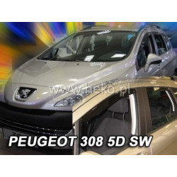 Ветробрани за PEUGEOT 308 (2007-2013) Combi - 4бр. предни и задни