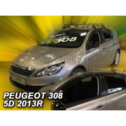 Ветробрани за PEUGEOT 308 (2013+) 5 врати hatchback - 4бр. предни и задни