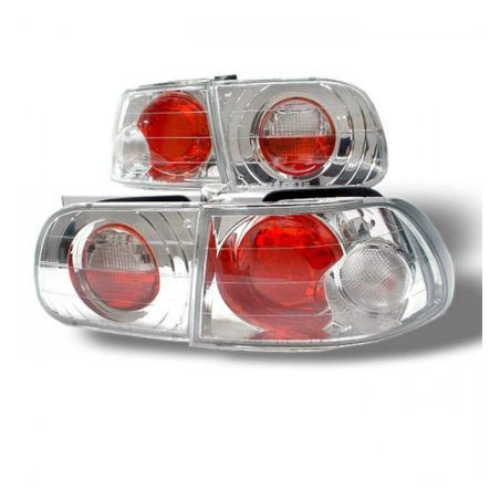 Кристални стопове - HONDA CIVIC (92-95) хром (3D)