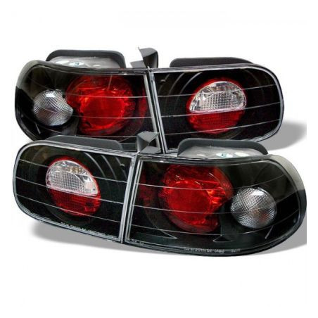 Кристални стопове - HONDA CIVIC (92-95) черни (3D)