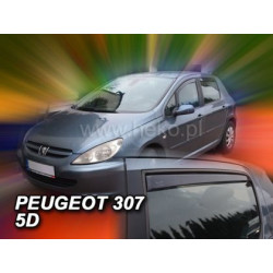 Ветробрани за PEUGEOT 307 (2001+) 5 врати - 4бр. предни и задни