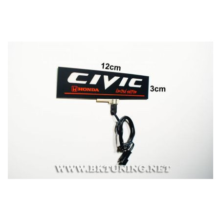 Плазменa емблема 12 х 3см