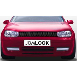 Вежди за фарове за Golf 4 - черни