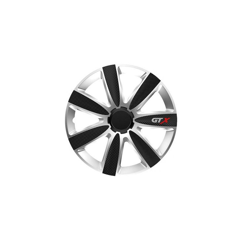 Тасове за джанти Versaco GTX CARBON Black/Silver - 14"