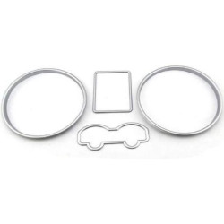 Рингове за табло за VW Golf 4 / Passat B5 / Bora - хром