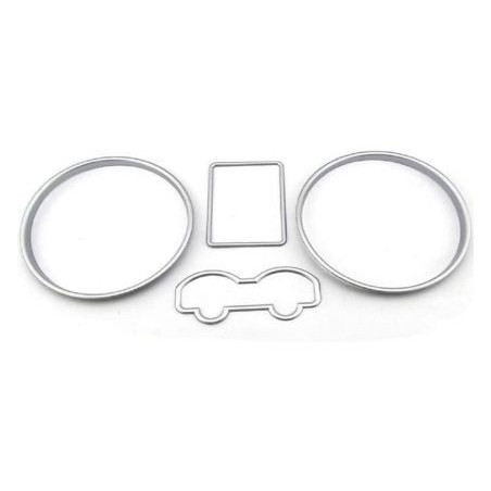 Рингове за табло за VW Golf 4 / Passat B5 / Bora - хром