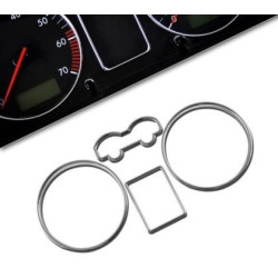 Рингове за табло за VW Golf 4 / Passat B5 / Bora - хром