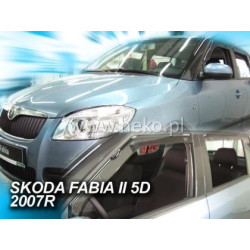 Ветробрани за SKODA FABIA (2007-2015) 5 врати - 4бр. предни и задни