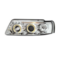 Кристални фарове  Angel Eyes VW PASSAT 3B/ B5 (97-00)  - хром