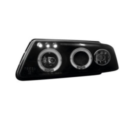 Кристални фарове  Angel Eyes VW PASSAT 3B/ B5 (97-00)  - черни