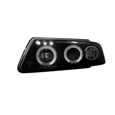 Кристални фарове  Angel Eyes VW PASSAT 3B/ B5 (97-00)  - черни