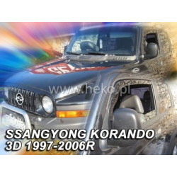 Ветробрани за SSANGYONG ACTYON (2007+) 5 врати - 4бр. предни и задни