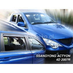 Ветробрани за SSANGYONG ACTYON SPORTS (2007+) 4 врати - 4бр. предни и задни