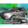 Ветробрани за SSANGYONG KYRON (2006+) 5 врати - 4бр. предни и задни
