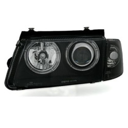 Кристални фарове  Angel Eyes VW PASSAT 3B/ B5 (1997-2000)  - черни