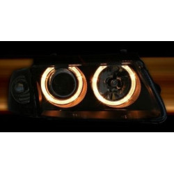 Кристални фарове Angel Eyes VW PASSAT 3B/ B5 (1997-2000) - черни