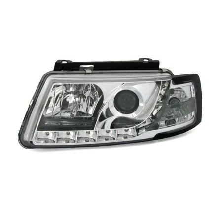 Кристални фарове  Dayline VW PASSAT 3B/ B5 (97-00)  - хром