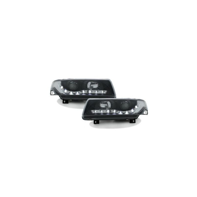 Кристални фарове  Dayline VW PASSAT B4 (93-96)  - черни