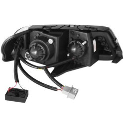 Кристални фарове DAYLINE VW PASSAT B5.5 (01-05) - черни