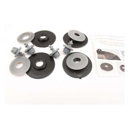 Гумени стелки за Golf 4 / Bora / Beetle / Jetta / Skoda Octavia 1 (1997-2010) / Seat Leon (1999-2005) / Seat T