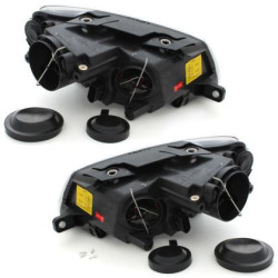 Кристални фарове за Passat Б6 3C (2005+) - черни